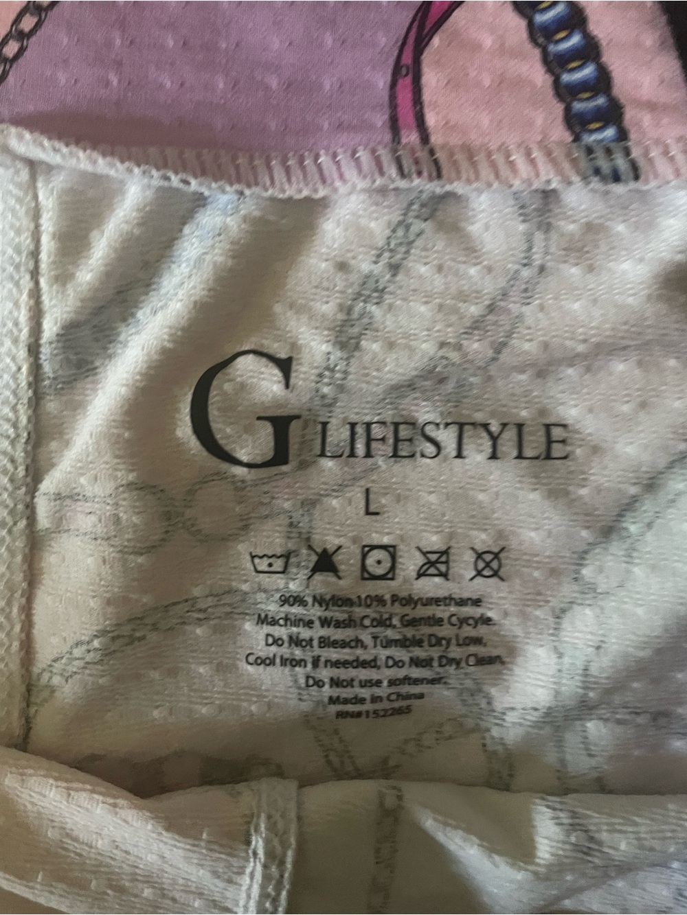 Pink Printed Ruffle Hem Skort - Picture 6 of 8